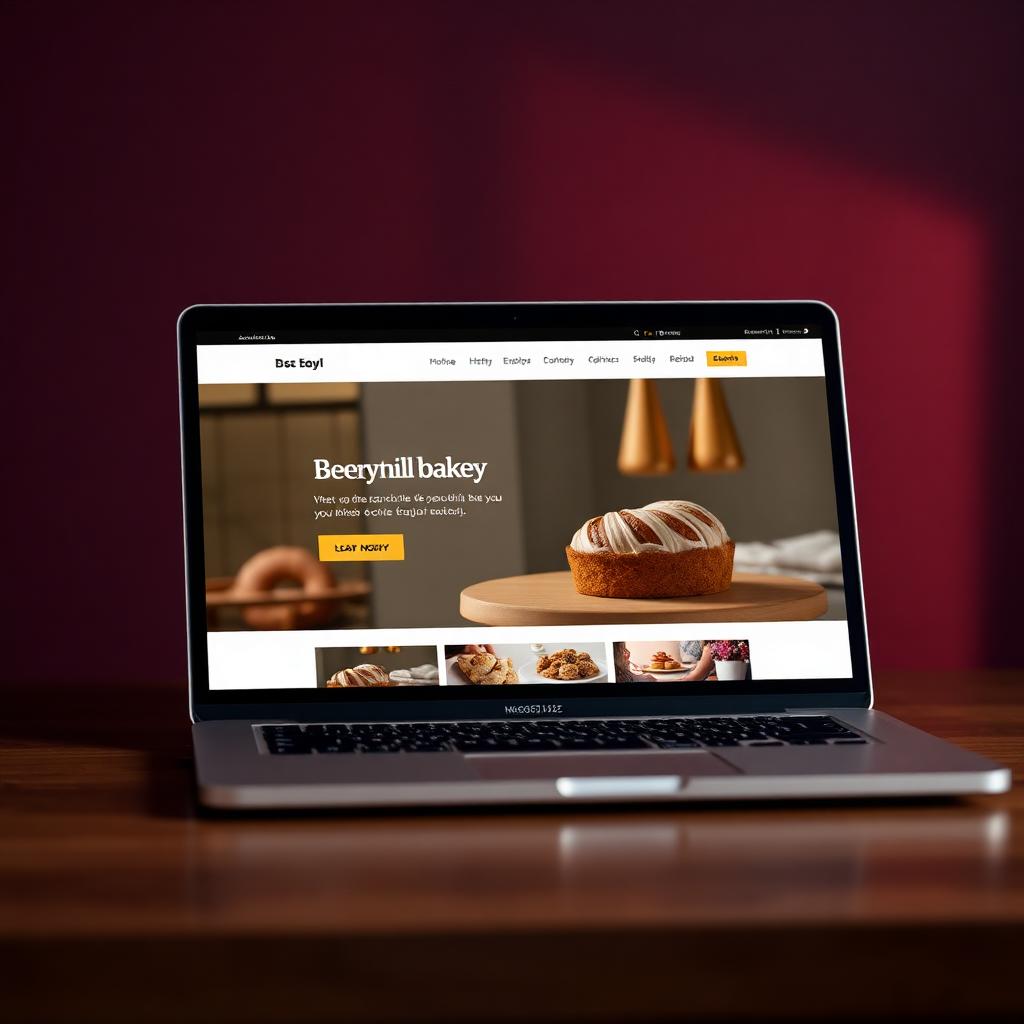 Berryhill Bakery website